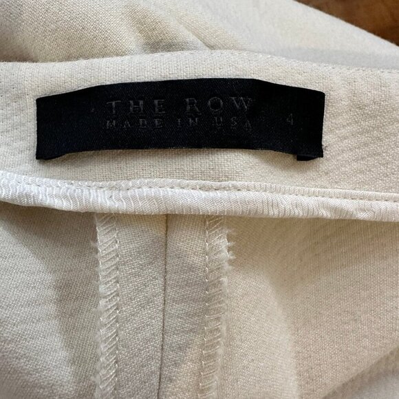 The Row slim pintuck pants Size 4 - Picture 3 of 4
